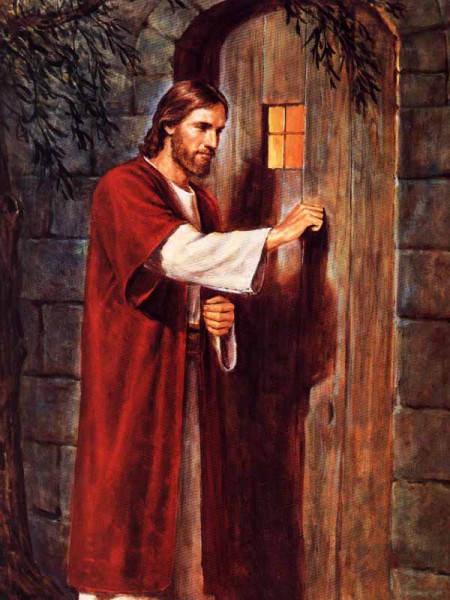 Иисус у двери
